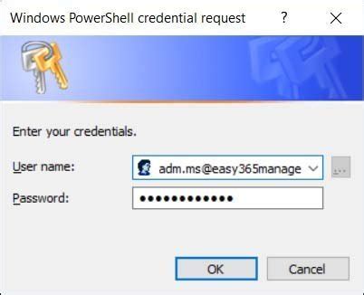 powershell pscredential certificate